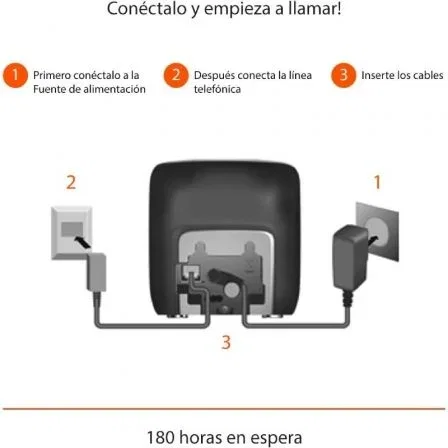 Gigaset CL390 Teléfono Inalámbrico Gris Gigaset CL390 Teléfono Inalámbrico Gris